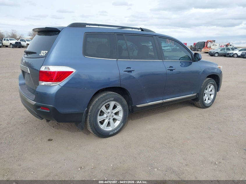 2013 TOYOTA HIGHLANDER SPORT UTILITY VEHICLE 3.5L V-6 DOHC, VVT, 270HP