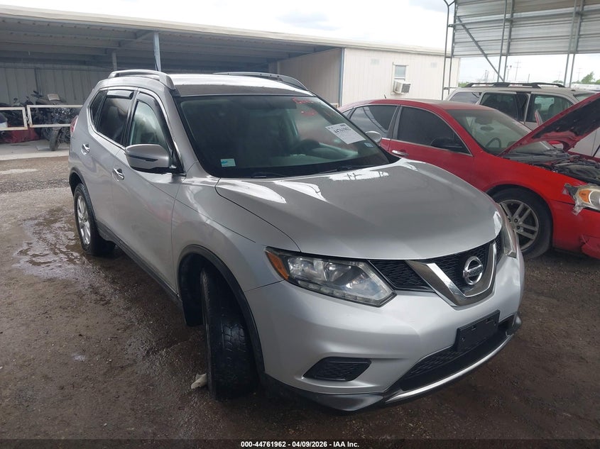 2016 Nissan Rogue Sv VIN: KNMAT2MT5GP686226 Lot: 44761962