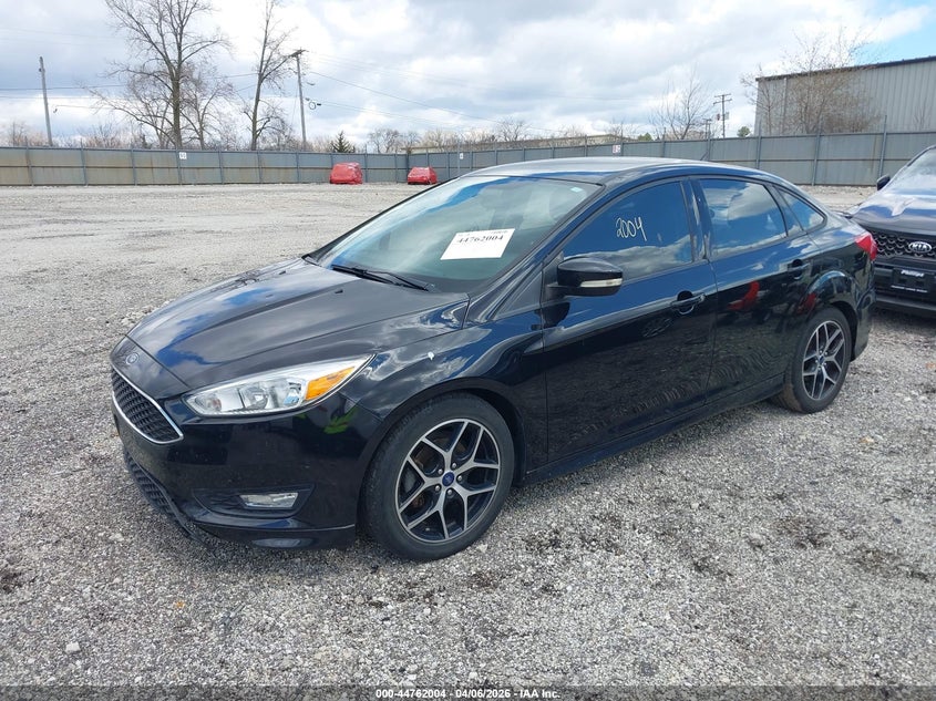 2017 Ford Focus 2.0 Se black Lot 111044762004 Vin 1FADP3F23HL239680