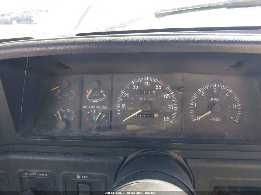 1989 Ford F150 VIN: 1FTDF15Y3KNA20396 Lot: 44762070