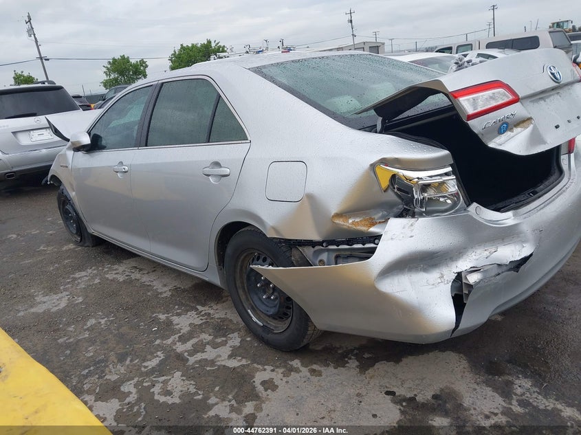 2012 TOYOTA CAMRY SEDAN 2.5L I-4 DOHC, VVT, 156HP