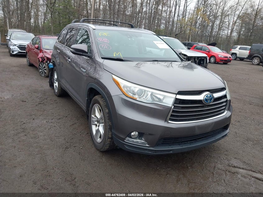 2015 Toyota Highlander Hybrid Limited Platinum V6