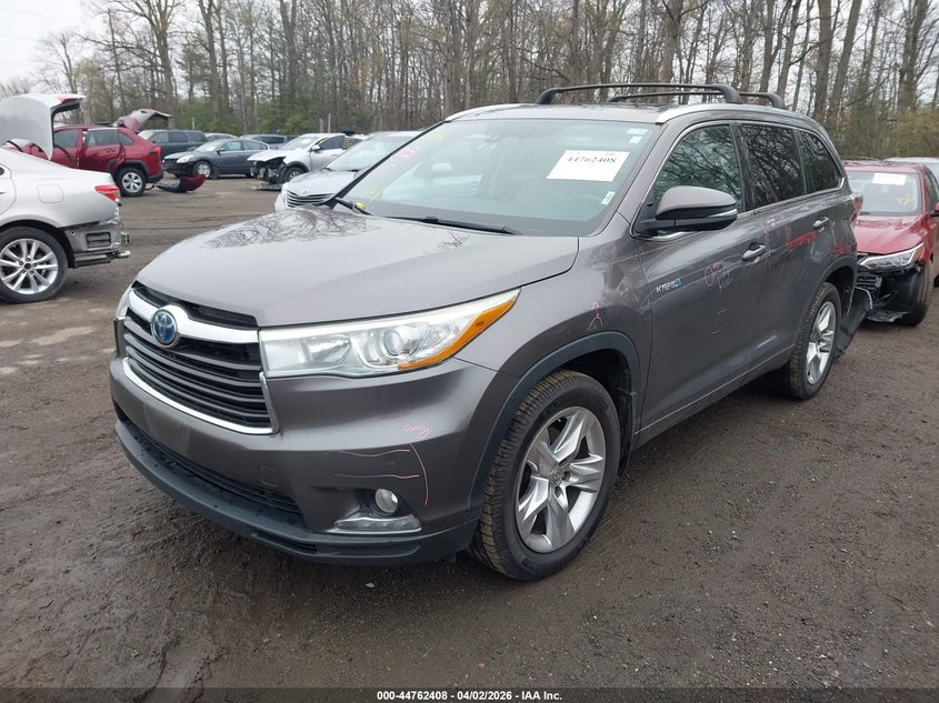 2015 Toyota Highlander Hybrid Limited Platinum V6