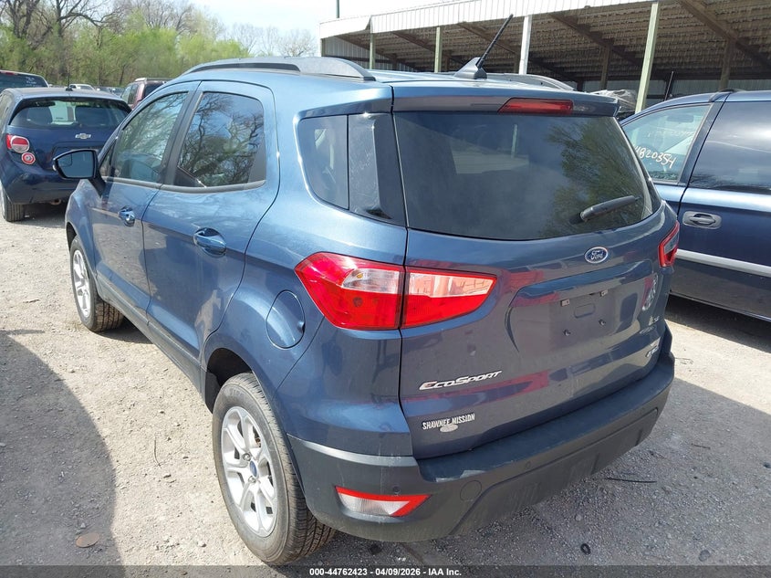 2021 FORD ECOSPORT 2.0L I-4 DI, DOHC, V(VIN: MAJ6S3GL5MC455393