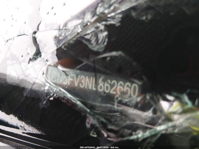 2022 Nissan Versa 1.6 Sr Xtronic Cvt VIN: 3N1CN8FV3NL862660 Lot: 44762443