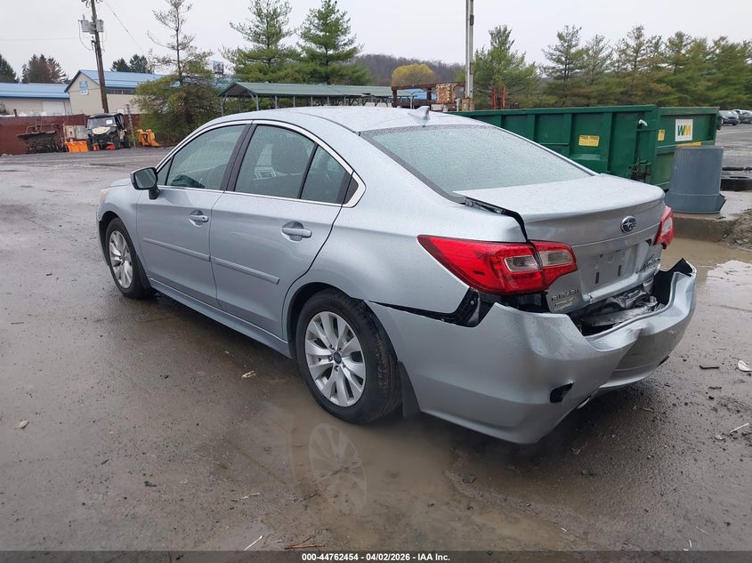 2016 Subaru Legacy 2.5I Premium