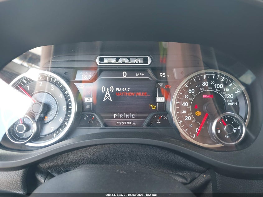 2021 RAM 1500 auction photo 7