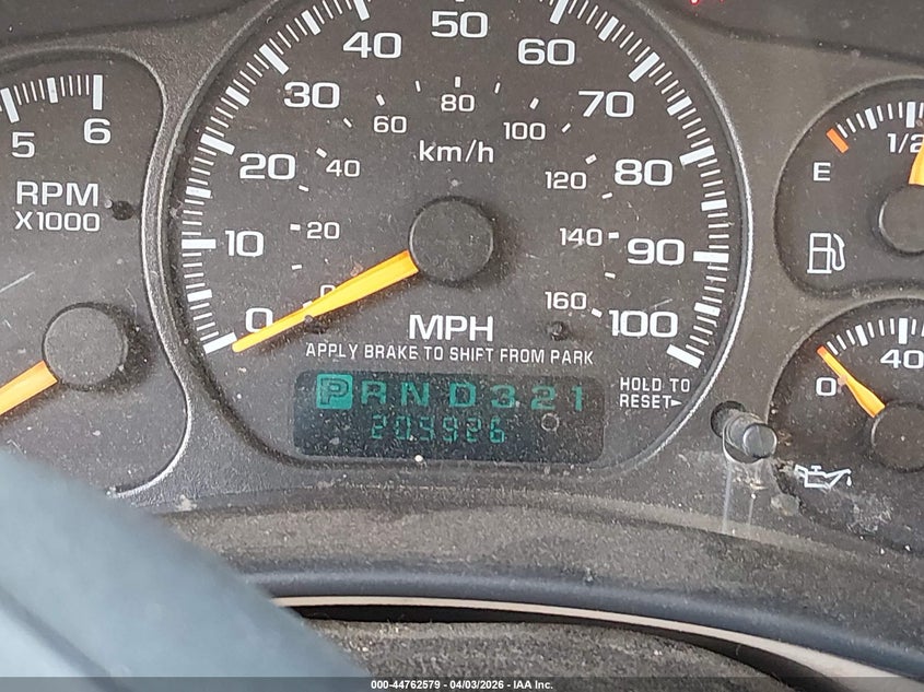 2001 Chevrolet Suburban 1500 Lt VIN: 1GNEC16T71J316499 Lot: 44762579