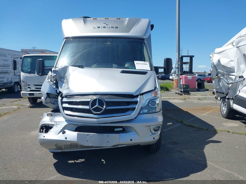 2017 Mercedes-benz Sprinter 3500 High Roof V6 grey Lot 111044762606 Vin WDAPF4CC7H9713613