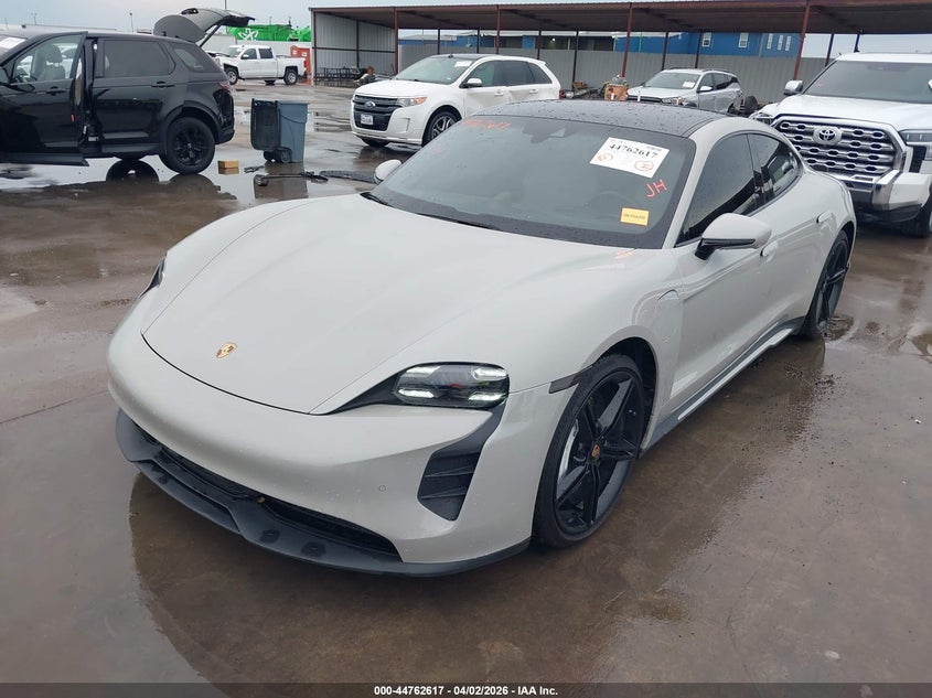 Vin: wp0ab2y13msa41081, lot: 45259821, porsche taycan 4s 20212