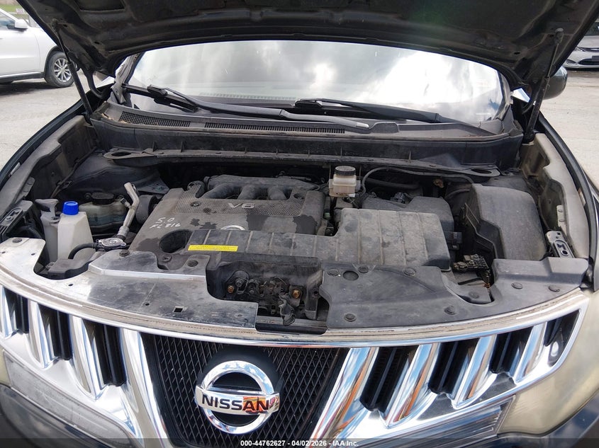 2009 Nissan Murano Sl VIN: JN8AZ18U49W100320 Lot: 44762627