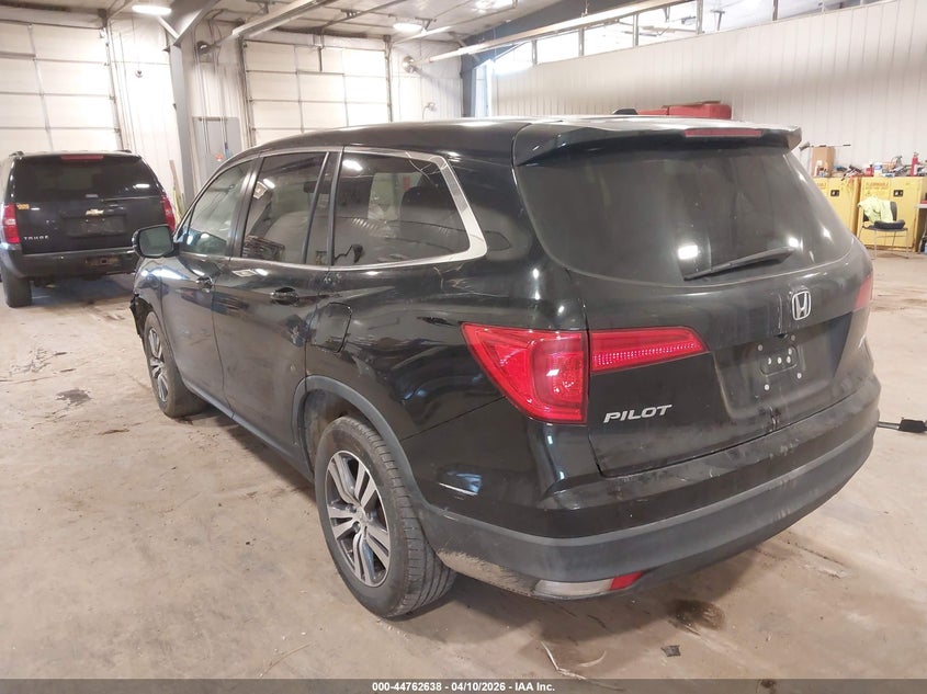 2016 Honda Pilot 3.5 Ex-L Black Lot 111044762638 Vin 5FNYF6H50GB071571