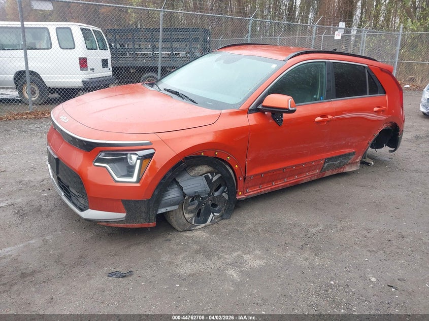 Vin: kndcr3l15p5035588, lot: 45259912, kia niro ev wind 20232