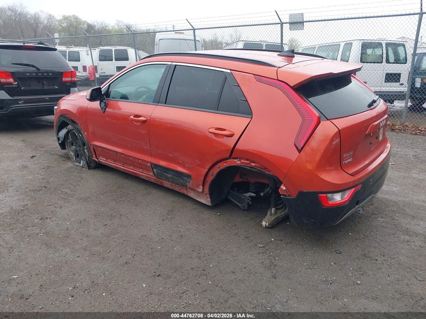 Vin: kndcr3l15p5035588, lot: 45259912, kia niro ev wind 20233
