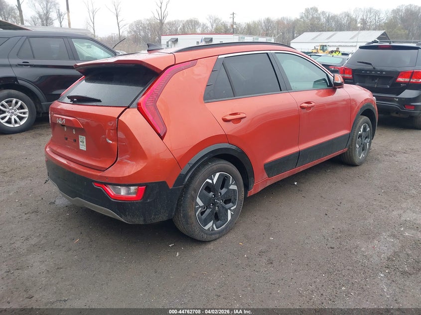 Vin: kndcr3l15p5035588, lot: 45259912, kia niro ev wind 20234