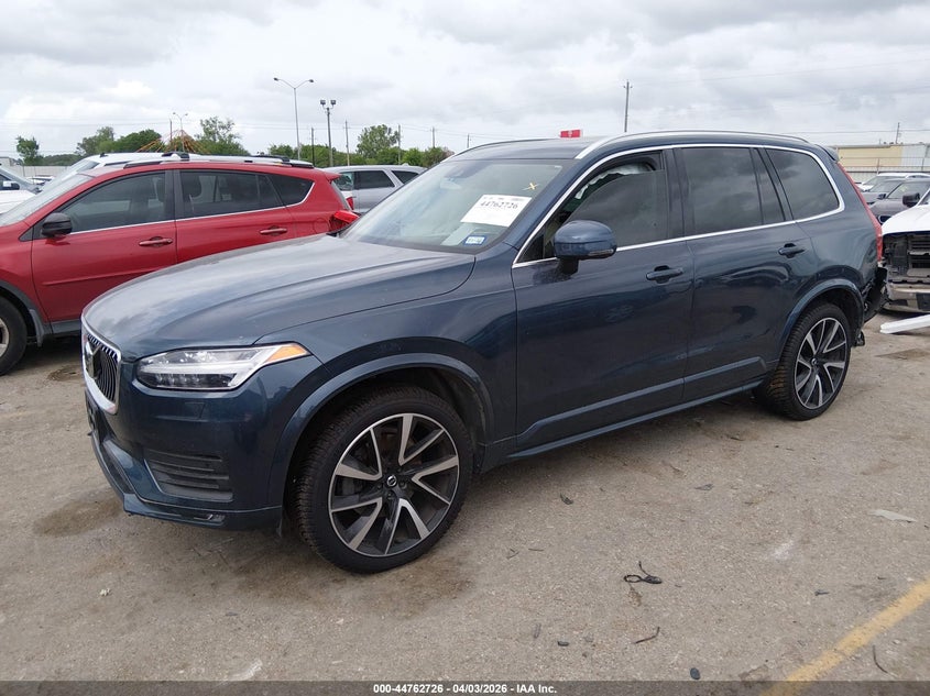 2021 Volvo Xc90 T6 Momentum 6 Passenger YV4A221K3M1738270 photo 1