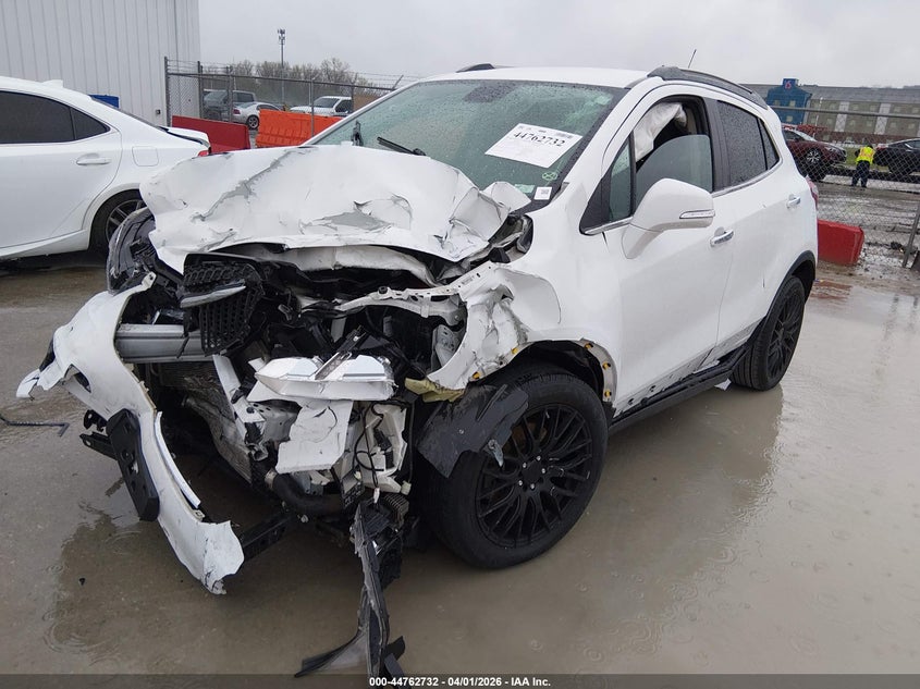Vin: kl4cjasb5hb140246, lot: 45259936, buick encore preferred 20172