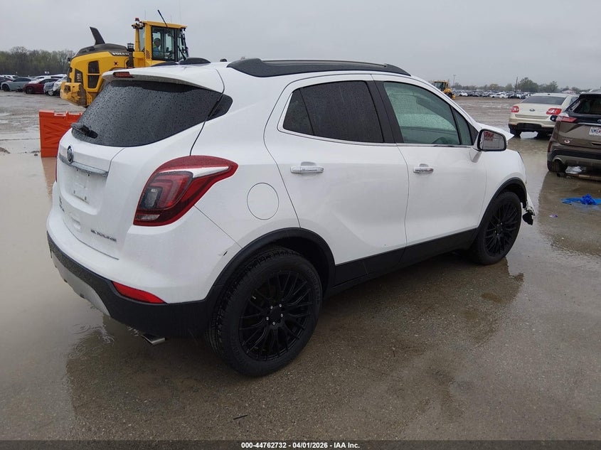 Vin: kl4cjasb5hb140246, lot: 45259936, buick encore preferred 20174