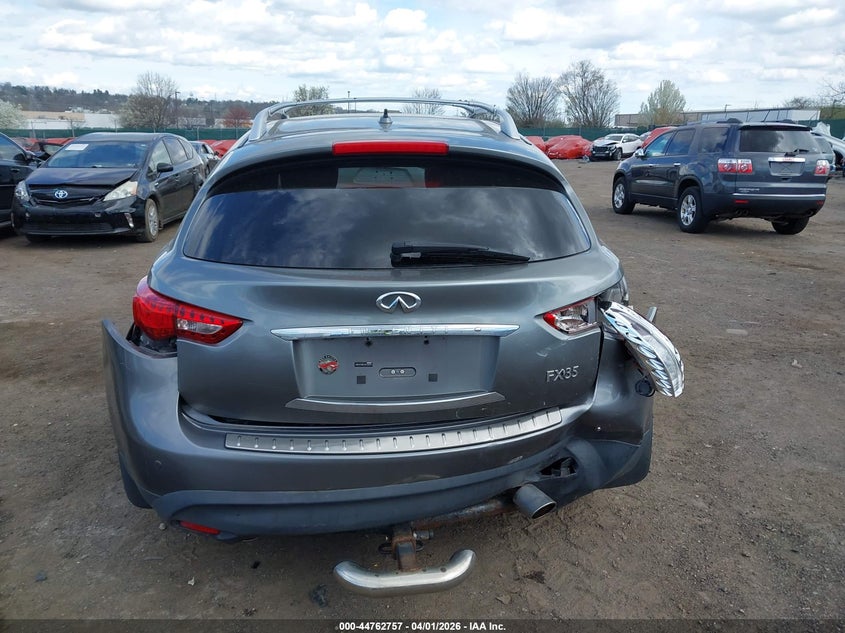 2012 Infiniti Fx35 VIN: JN8AS1MW5CM155874 Lot: 44762757