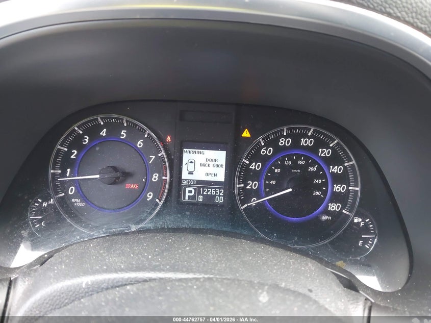 2012 Infiniti Fx35 VIN: JN8AS1MW5CM155874 Lot: 44762757