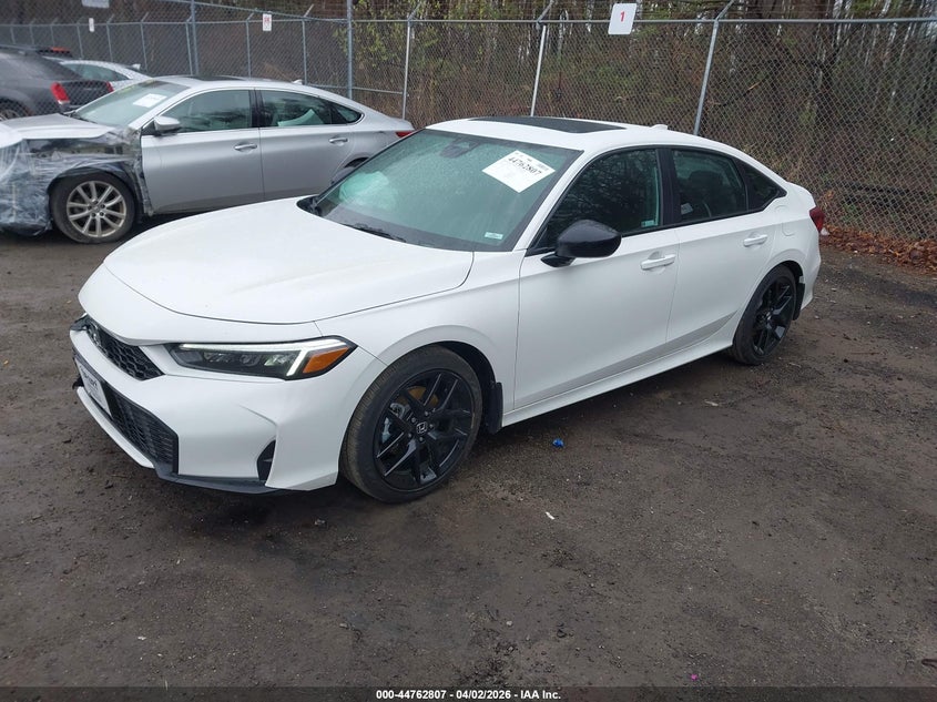 Vin: 2hgfe4f82th333043, lot: 45260011, honda civic hybrid sport/sport touring 20262