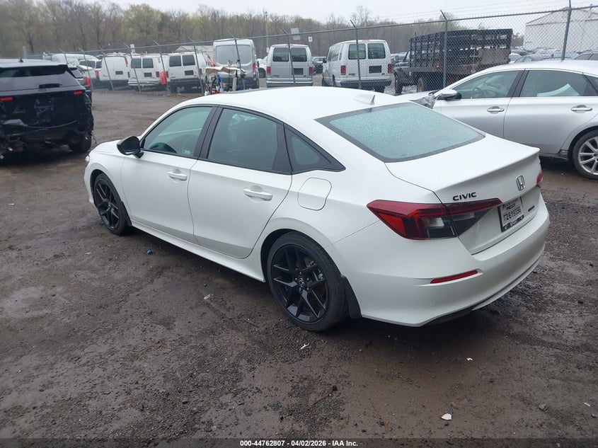 Vin: 2hgfe4f82th333043, lot: 45260011, honda civic hybrid sport/sport touring 20263