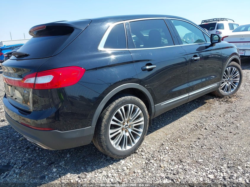 Vin: 2lmtj8lr7gbl70969, lot: 45260032, lincoln mkx reserve 20164