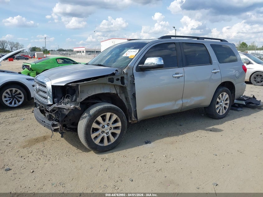 Vin: 5tddw5g14as027776, lot: 45260197, toyota sequoia platinum 5.7l v8 20102