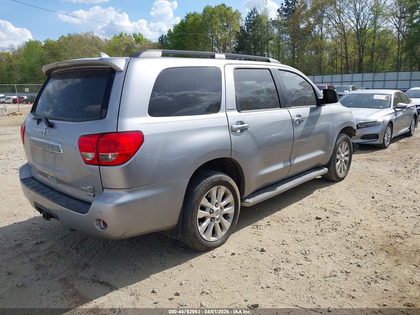 Vin: 5tddw5g14as027776, lot: 45260197, toyota sequoia platinum 5.7l v8 20104