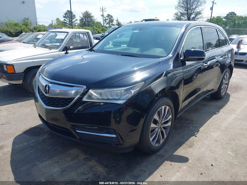 2016 Acura Mdx Technology Acurawatch Plus Packages/Technology Package