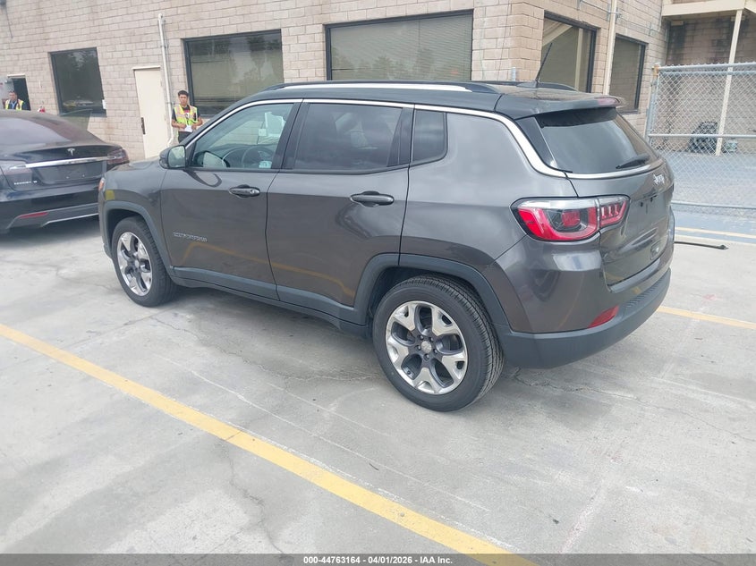 Vin: 3c4njccb7lt198679, lot: 45260368, jeep compass limited fwd 20203