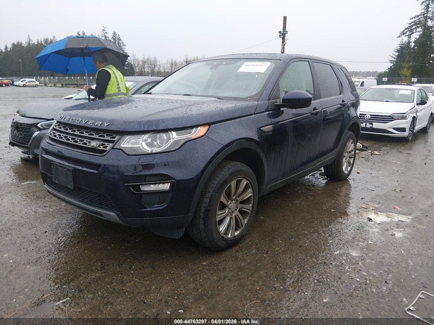 2016 Land Rover Discovery Sport Se