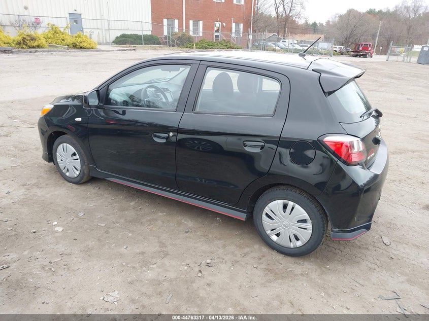 2022 MITSUBISHI MIRAGE 1.2L I-3 DOHC, VVT, (VIN: ML32AUHJ8NH007820
