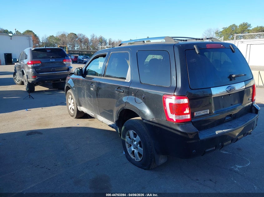 Vin: 1fmcu9egxakd17930, lot: 45260598, ford escape limited 20103