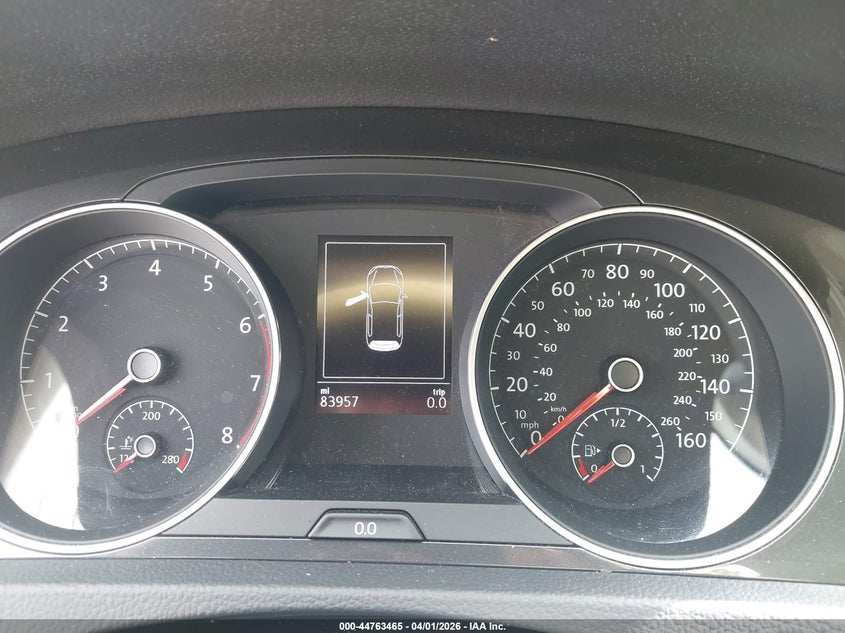 2019 Volkswagen Golf 1.4T S/1.4T Se VIN: 3VWG57AU5KM029999 Lot: 44763465