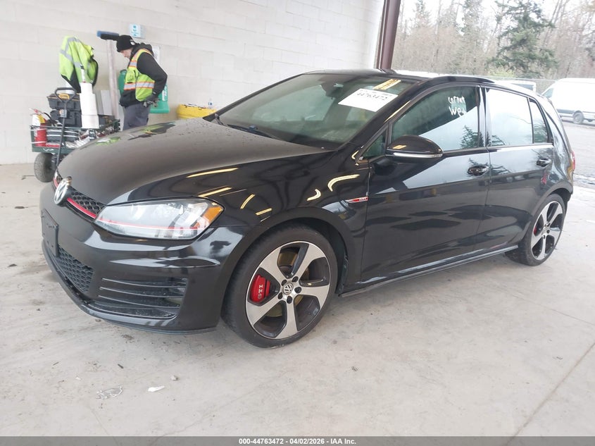 2016 Volkswagen Golf Gti Se W/Performance Package 4-Door