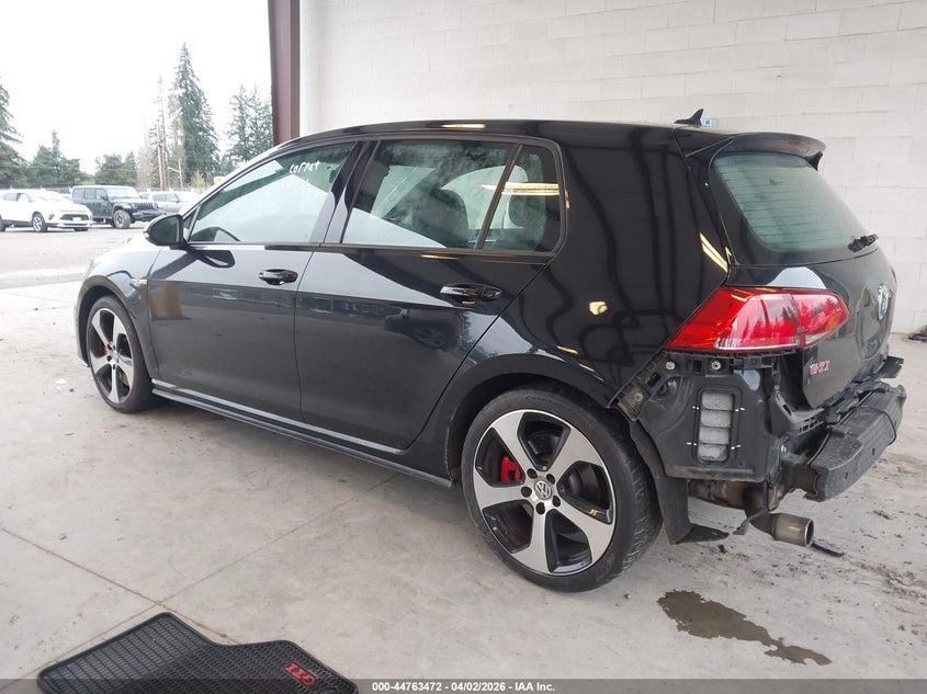 2016 Volkswagen Golf Gti Se W/Performance Package 4-Door