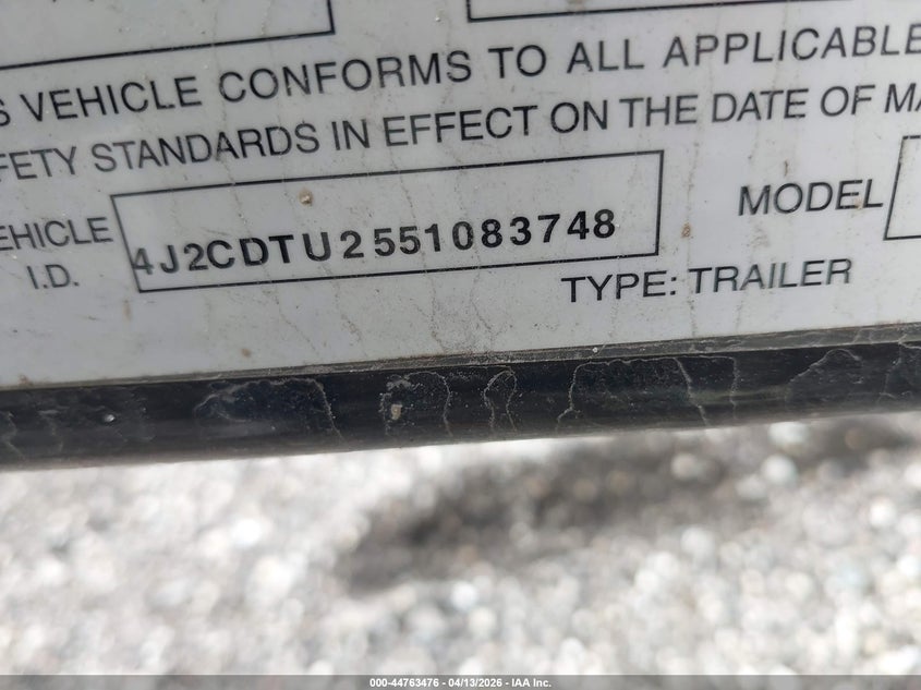 2005 Yamaha Other VIN: YAMCT560F505 Lot: 44763476