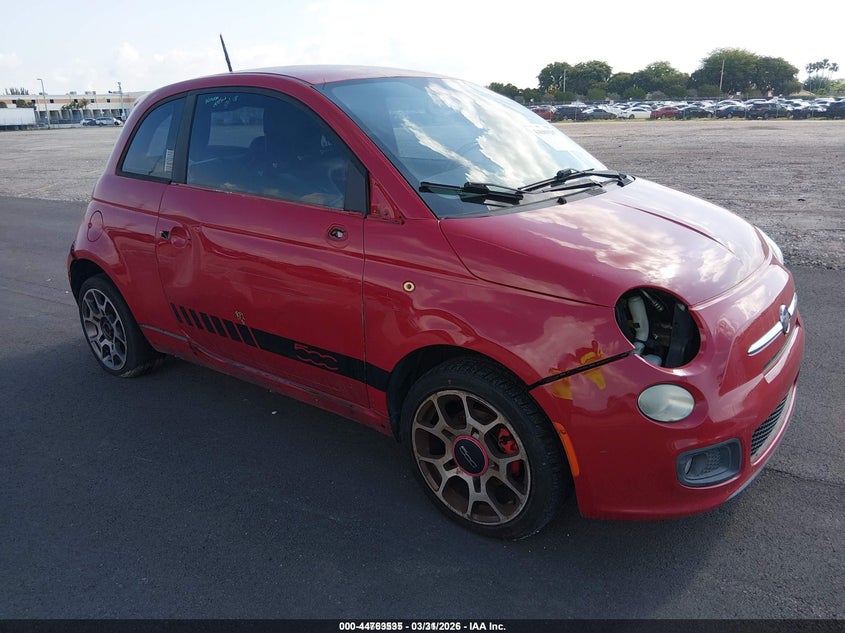 2012 Fiat 500 Sport