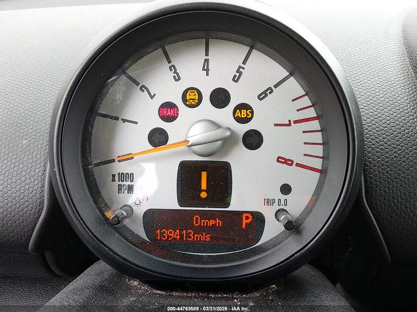 2014 Mini Countryman Cooper VIN: WMWZB3C5XEWR38924 Lot: 44763589