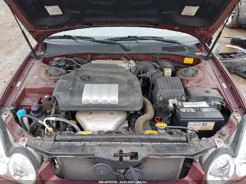 2002 Hyundai Sonata VIN: KMHWF25S32A667653 Lot: 44763709