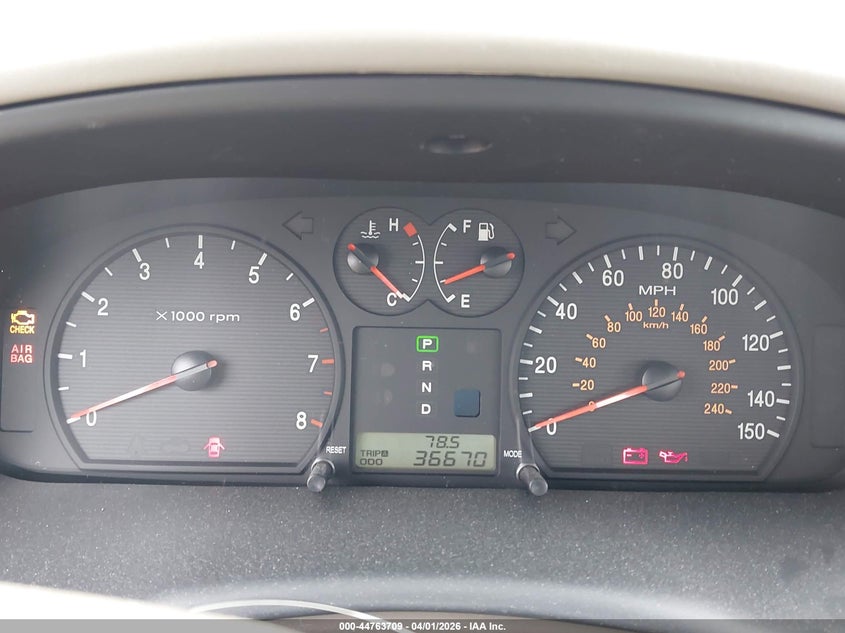 2002 Hyundai Sonata VIN: KMHWF25S32A667653 Lot: 44763709