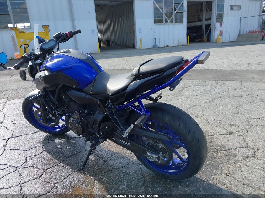 2018 Yamaha Mt07 VIN: JYARM27E1JA002615 Lot: 44763825