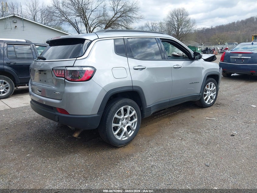 Vin: 3c4njdfn6pt571857, lot: 45261106, jeep compass latitude lux fwd 20234