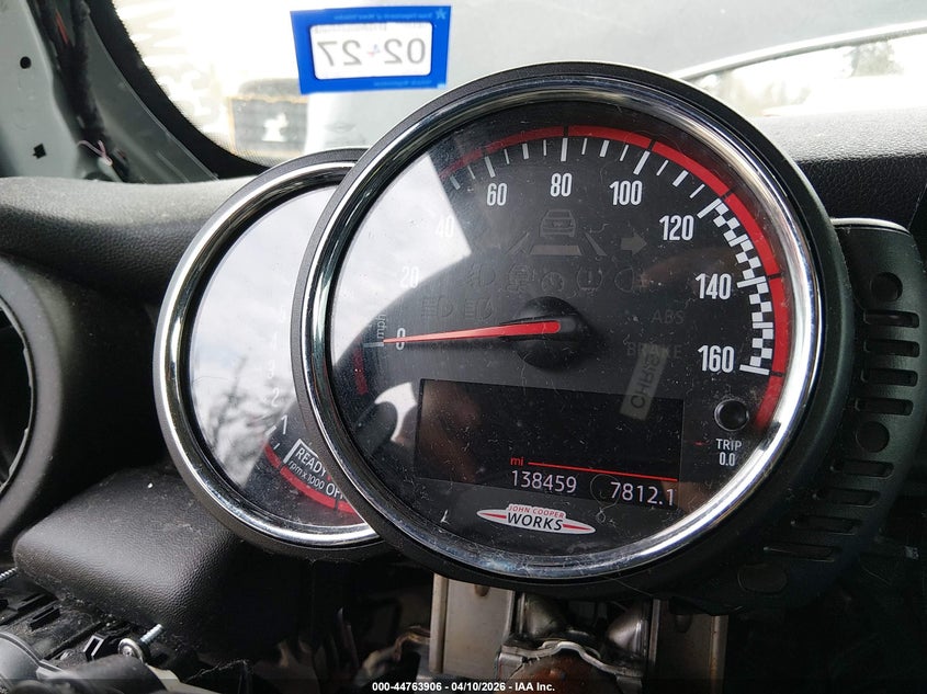 2017 Mini Hardtop John Cooper Works VIN: WMWXM9C5XHT997241 Lot: 44763906