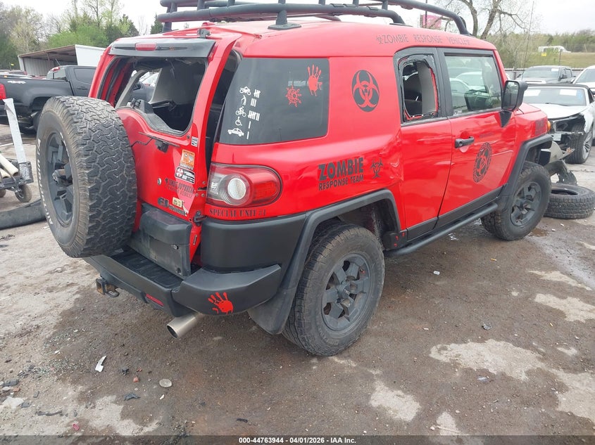 Vin: jtebu4bf5ck128244, lot: 45261148, toyota fj cruiser 20124