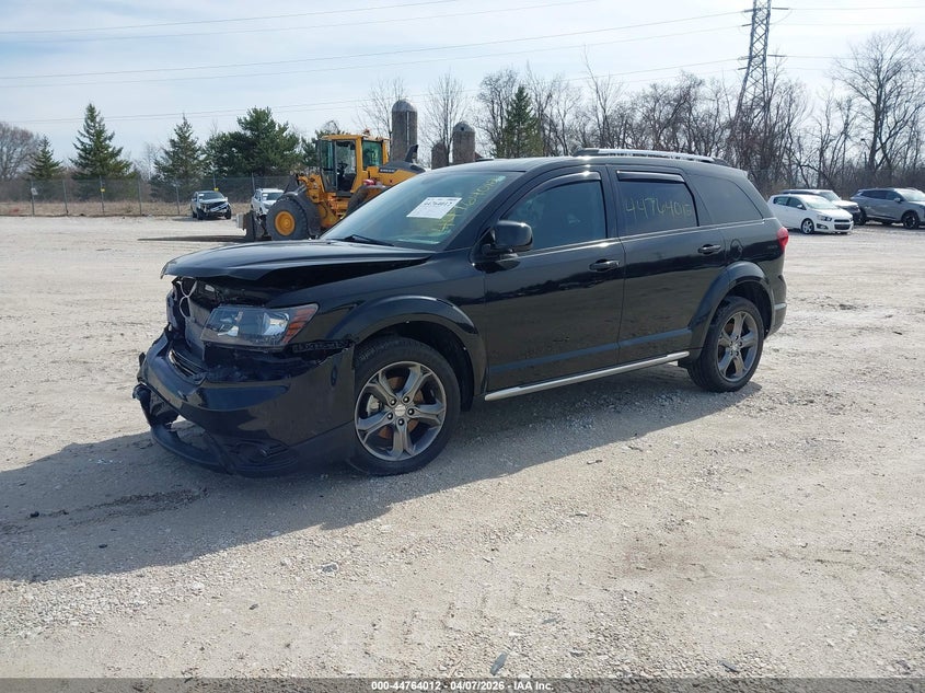 Vin: 3c4pdcgg8ht538970, lot: 45261216, dodge journey crossroad plus 20172