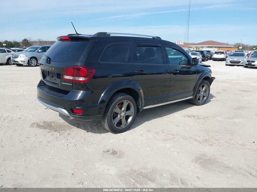 Vin: 3c4pdcgg8ht538970, lot: 45261216, dodge journey crossroad plus 20174