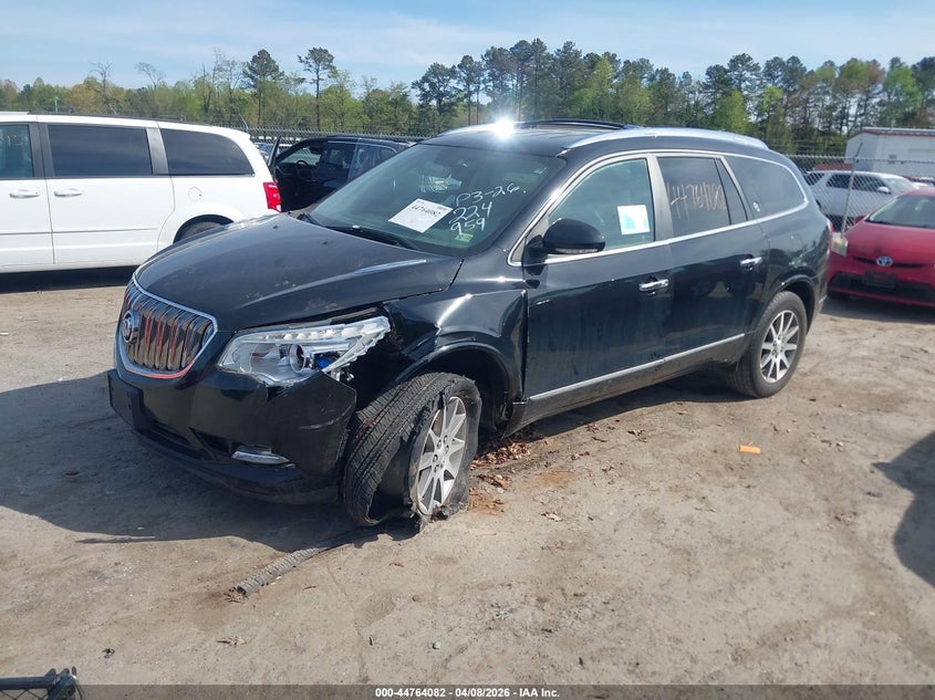 2017 Buick Enclave 3.6 Convenience black Lot 111044764082 Vin 5GAKRAKD9HJ224959