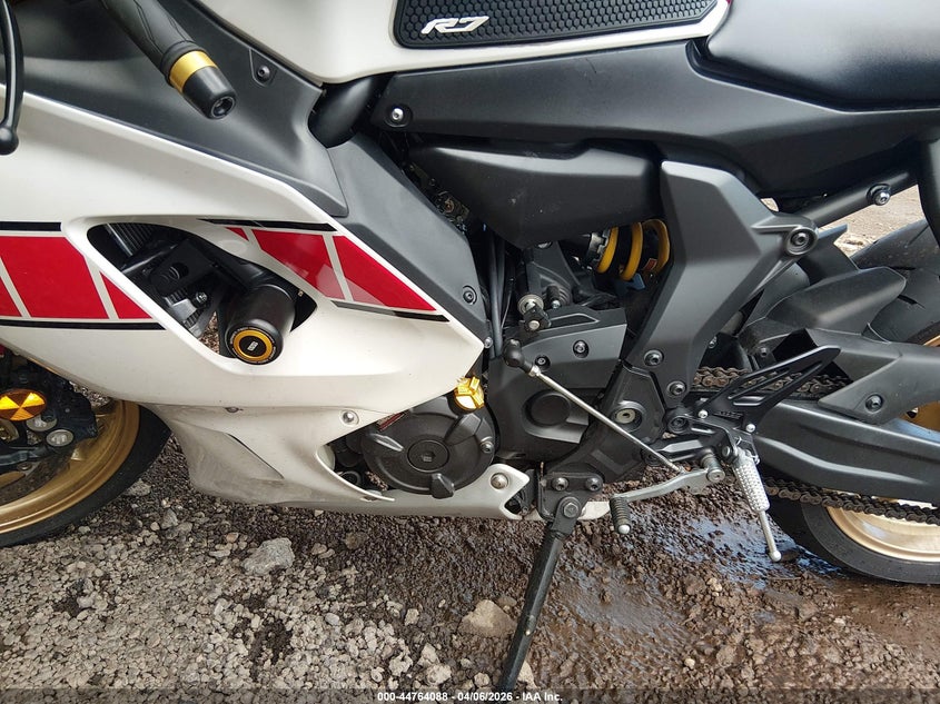 2022 Yamaha Yzfr7 VIN: JYARM38E8NA003528 Lot: 44764088